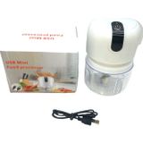 Aybastılı USB MİNİ FOOD PROCESSOR USB ŞARJLI MİNİ 3 BIÇAK BLENDER RONDO DOĞRAYICI 250ML (K246)