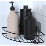 Aybastılı Yapışkanlı Banyo Köşeliği Kancalı Köşe Rafı Duş Şampuanlık Duvar Düzenleyici Organizer Raf (K246)
