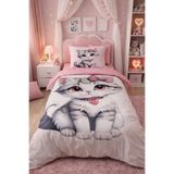 AYBERK HOME TEXTİLE Ayberk Home 5D Dijital Baskılı Genç Odası Nevresim Takımı % 100 Pamuklu