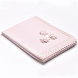 Aybi Baby Flowers Pink Triko Bebek Battaniye