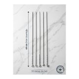 Aybros Kılıç Ahşap Design Kebap şiş seti ( mangal şişi .çöp şiş paslanmaz )