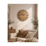 AyBu Prolaser & Design AyBu Design Nova Modern Siyah Pleksi Detaylı Duvar Saati - 40 cm Sessiz Akar Mekanizma - Minimalist Tasarım