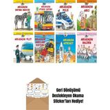 Ayça Sabuncuoğlu 8 Kitap Seti + Okuma Sticker'ları - Hayır