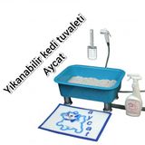 Aycat Kedi Tuvaleti Medium Paket ( Mavı)