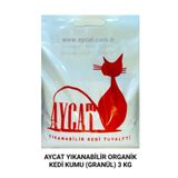 AYCAT Yıkanabilir Kedi Kumu (granül)