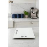 AYCE 25x25 Cm Mdf Beyaz Pasta Altlığı-5 Adet