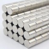 Aycer 100 Adet 4x4 mm Yuvarlak Neodyum Mıknatıs N35 Güçlü Magnet Nikel Kaplama ( Lisinya )