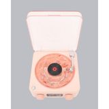Aycer 3-Ü-1 Gece Işığı Bluetooth Hoparlör ve Dijital Saat Vintage Plak Çalar Tasarımlı - Lisinya