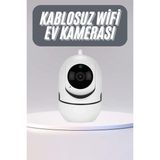 Aycer 360° Full Hd Akıllı Kamera Hareket Sensörlü Wifi Kamera Çocuk Güvenlik Kamerası - Lisinya