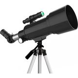 Aycer 400X70MM Açıklıklı Refrakter Teleskoplar (15X-150X), Telefon Adaptörlü Reflex ( Lisinya )