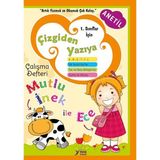Aycer Çizgiden Yazıya Çalışma Defteri-Dik Temel Harflerle