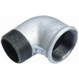 Aycer Galvanizli Kuyruklu Dirsek 1 1/4
