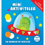 Aycer Mini Aktiviteler - Ilk Renkler ve Şekiller (Mavi Kitap)