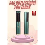 Aycer Saç Düzleştirici Fön Makinesi Saç Fırçası Profesyonel Üflemeli - Lisinya