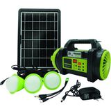 Aycer Wıson WS-5683 Şarjlı 30W Solar Şarjlı Ev Aydınlatma Seti Ra ve Fan Powebank