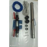 Aycı Mühendislik 4SD6/8 1 Hp Alarko Trifaze 30 mt Yassı Kablolu 60 mt Halatlı Çift Vanalı Akıtma Başlıklı Takım Dalgıç Pompa