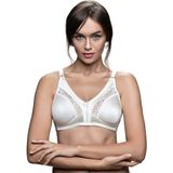 Aycı Saten Toparlayıcı Sütyen Minimizer Beyaz – 90B