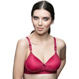 Aycı Telsiz Dantelli Süngerli Minimizer Sütyen Bordo – 90B