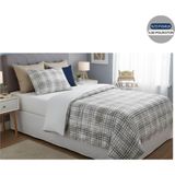 Ayçiçek Home Tek Kişilik Nevresim Takımı 100/200 lastikli çarşaf 150/220 yorgan ölçüsü özel ölçü - 150 x 220 cm - Beyaz