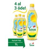 Ayçiçek Yağı 1 Lt 4 Adet (Toplam 4 Litre)