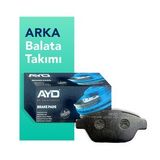 AYD FORD Fiesta Arka Fren Balata Takımı (2017-2023)