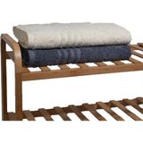 Ayd Home 2'li Bej - Antrasit Yüz Havlusu - 50 x 90 cm - Renkli