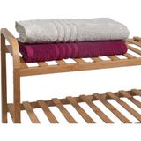 Ayd Home 2'li Krem - Mürdüm Yüz Havlusu - 50 x 90 cm - Renkli
