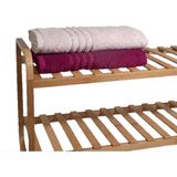 Ayd Home 2'li Pudra - Mürdüm Yüz Havlusu - 50 x 90 cm - Renkli