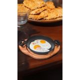 Aydahşap 23 * 30 * 1.8 cm kayın ağacı servis ve sunum tepsisi,ikramlık