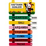 Aydede Oyunevi Haftanın Günleri Keçe Pano Sınıf Panosu Ilkokul Okul Öncesi 1. 2. Sınıf