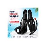 Aydemir Sea Walker Çantalı Yüzücü Paleti 40-41 / STAR DIVING Maske + Şnorkel Set