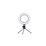 AydemirTech 6'' 16 cm Ring Light Youtuber Makyaj Led Halka Işık Kuaför,make Up Ring Light Tripod Ayak.