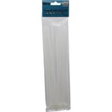Ayder 25PCS BEYAZ 3.6X250MM PLASTİK CIRT KELEPÇE (Timya/Go1395) 202879