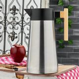 Ayder 2LT BAMBU SAP ÇELİK TERMOS INOX SERİSİ 12 SAAT SICAK - 24 SAAT SOĞUK ÇİFT CONTALI KAPAK (Timya/Go139