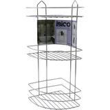 Ayder 3 KATLI - ÜÇGEN KROM METAL BANYO KÖŞELİK - DUŞKABİN RAF (Timya/Go1395) 202710