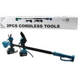 Ayder BN-5 CORDLESS TOOLS LTJ-6A ZZ-01 2 PCS SET 6" BUDAMA DAL KESME TESTERE=ŞARJLI--YAĞSIZ - ZİN