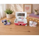 Ayder Online Satış Çocuk Odası İçin Kromi ve Hello Kitty Mini Kar Küreli Müzikli Mücevher Kutusu