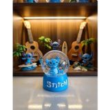 Ayder Online Satış Stitch Işıklı Kar Küresi - 9 cm x 6 cm - Mavi Hediyelik-Dekoratif Kar Küresi(mesajla bildirmeniz halinde dilediğiniz not u hediye paketi üzerine yazılıp gönderim yapılmaktadır)