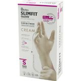 Ayder REFLEX SLİMFİT GLOVE KOD-030 S KREM PUDRASIZ MUAYENE ELDİVEN 100LÜ (Timya/Go1395) 201497