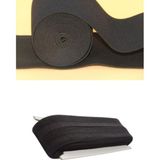 Ayder SİYAH - 1.5CM PAÇA LASTİK YASSI GENİŞ 10MT. (Timya/Go1395) 204491