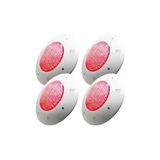Ayder Timya 4 Adet 30 Watt 12 Volt LED Kırmızı Sıva Üstü Havuz Lambası Tenda 30W