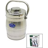 Ayder Timya Metal Kova 3lü Sefer Tası Saklama Kabı 1.6lt (TIMYA/GO1395) 199474