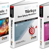 Aydın 2024 Tyt Matematik + Geometri + Türkçe Ders İşleyiş Seti 3 Kitap