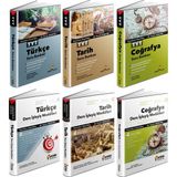 Aydin 2024 Tyt Turkce + Tarih + Cografya Soru + Ders Isleyis Seti 6 Kitap