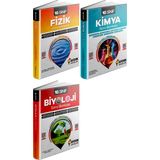 Aydın 2025 10. Sınıf Fizik + Kimya + Biyoloji Konu Özetli Soru Bankası Seti 3 Kitap