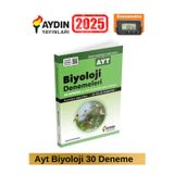 Aydın 2025 Ayt Biyoloji 30 Adet Video Çözümlü Branş Deneme+Kronometre