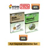 Aydın 2025 Ayt Fizik 30-Biyoloji 30 Sayısal Branş Deneme Seti+Kronometre