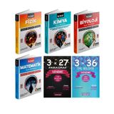 Aydın 9. Sınıf Fizik Kimya Biyoloji Matematik Soru Anla Kazan Paragraf Dil Bilgisi Deneme 6Lı Set