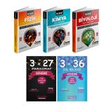 Aydın 9. Sınıf Fizik Kimya Biyoloji Soru Ve Anla Kazan Paragraf Dil Bilgisi Deneme 5Li Set