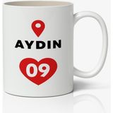 Aydın Baskılı Kupa Bardak Baskılı Kahve Kupa Bardak